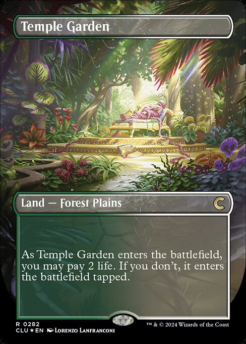 Temple Garden (Ravnica: Clue Edition)